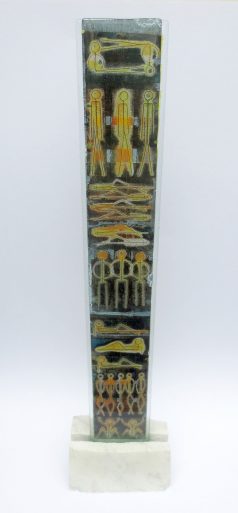 On Many Levels 2024 63x15x9cm Glasscoppersterling silver24ct goldmarble