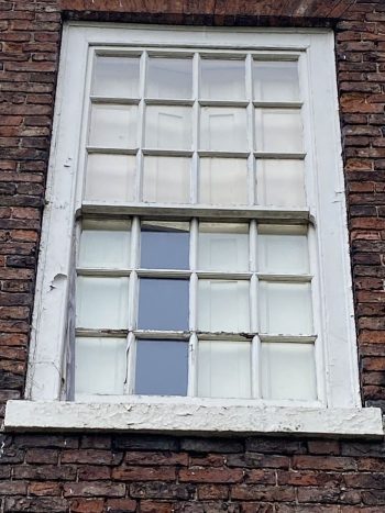 First floor window