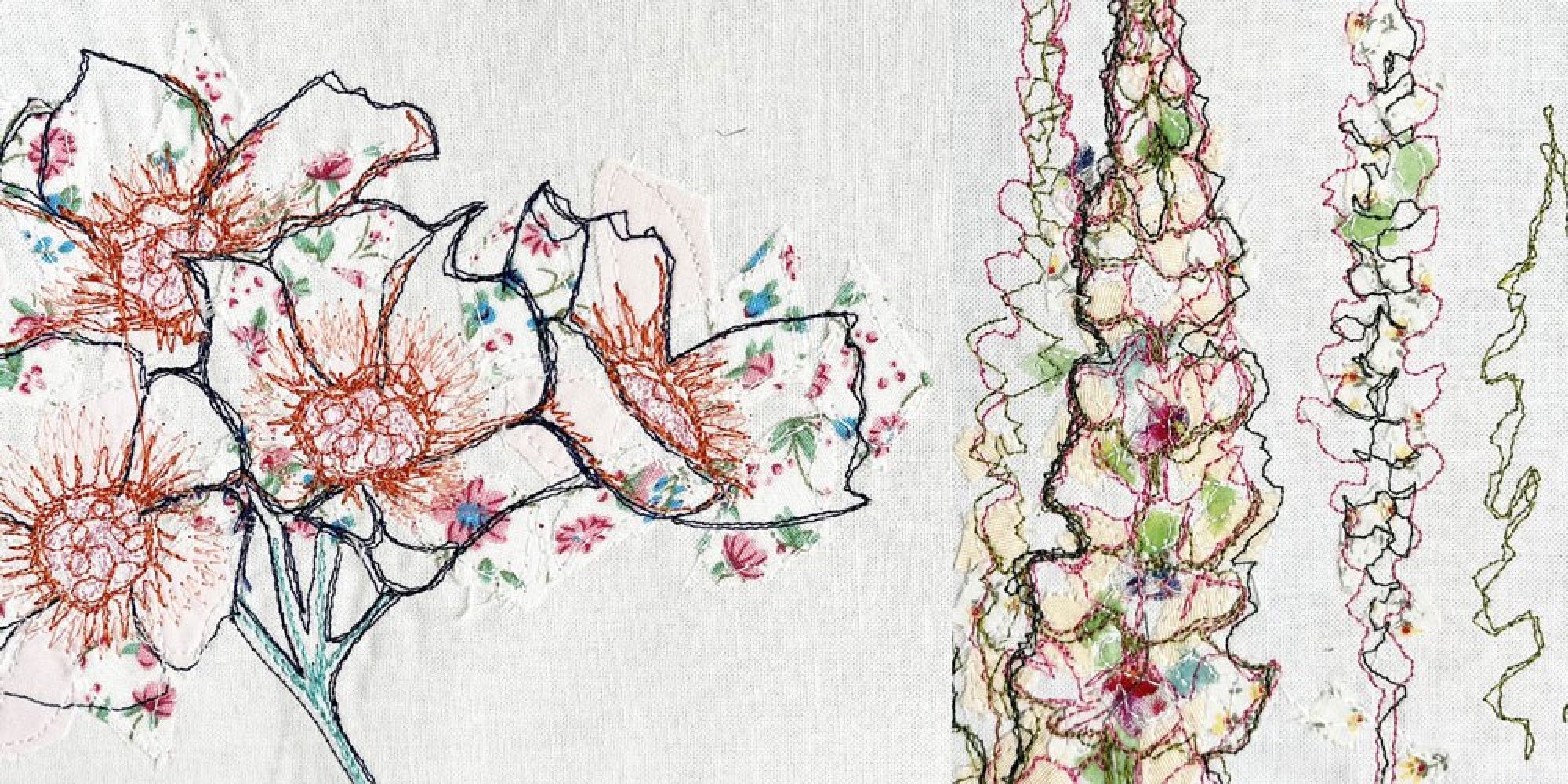 Fabric Collage and Florals cover image 3 web