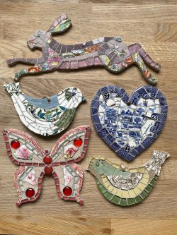 Vintage china mosaics Sue Kershaw web