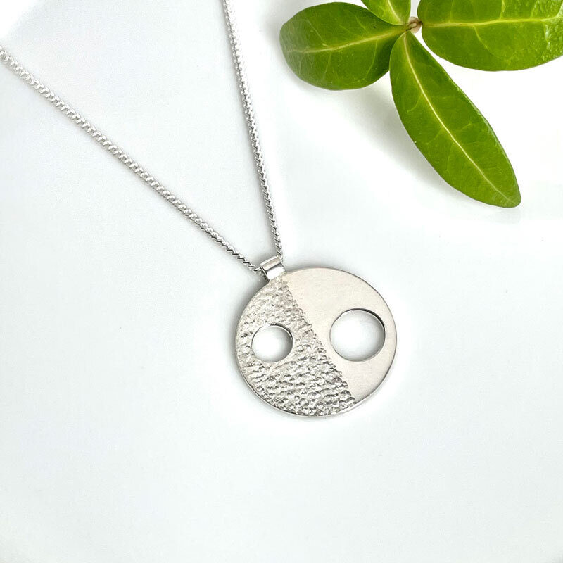Divided Circle Necklace Genevieve Broughton