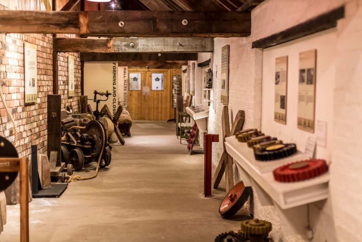 Museum corridor