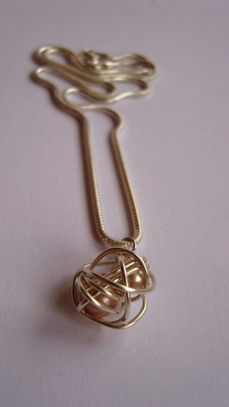 Swirl Ball Trapped necklaceweb